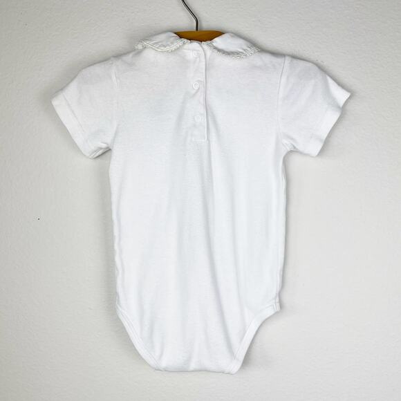 Vintage Gymboree Floral Collar Bodysuit Size 24 Months - Picture 4 of 7